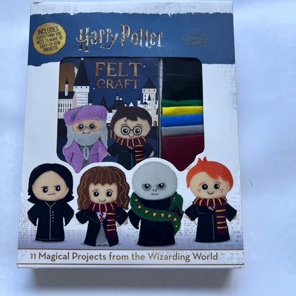 Harry Potter Felt Craft 11 Magical Projects from the Wizarding World New SealedH